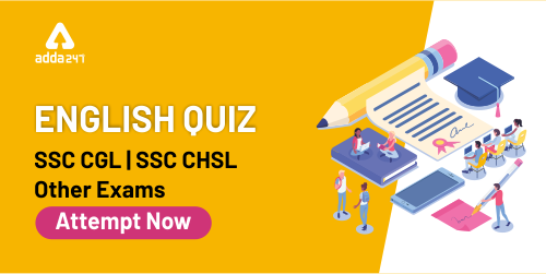English Quiz for SSC CGL - SSC CHSL - Other Exams (1)