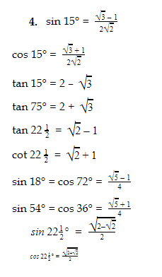 trigonometry formula : जानिए त्रिकोणमिति के सूत्र, ट्रिक्स और इसपर आधारित प्रश्नों के हल करने की प्रक्रिया_150.1