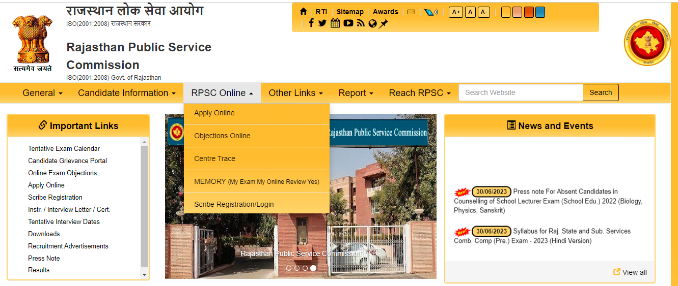 RPSC RAS 2023, Vacancies Increased To 972_4.1