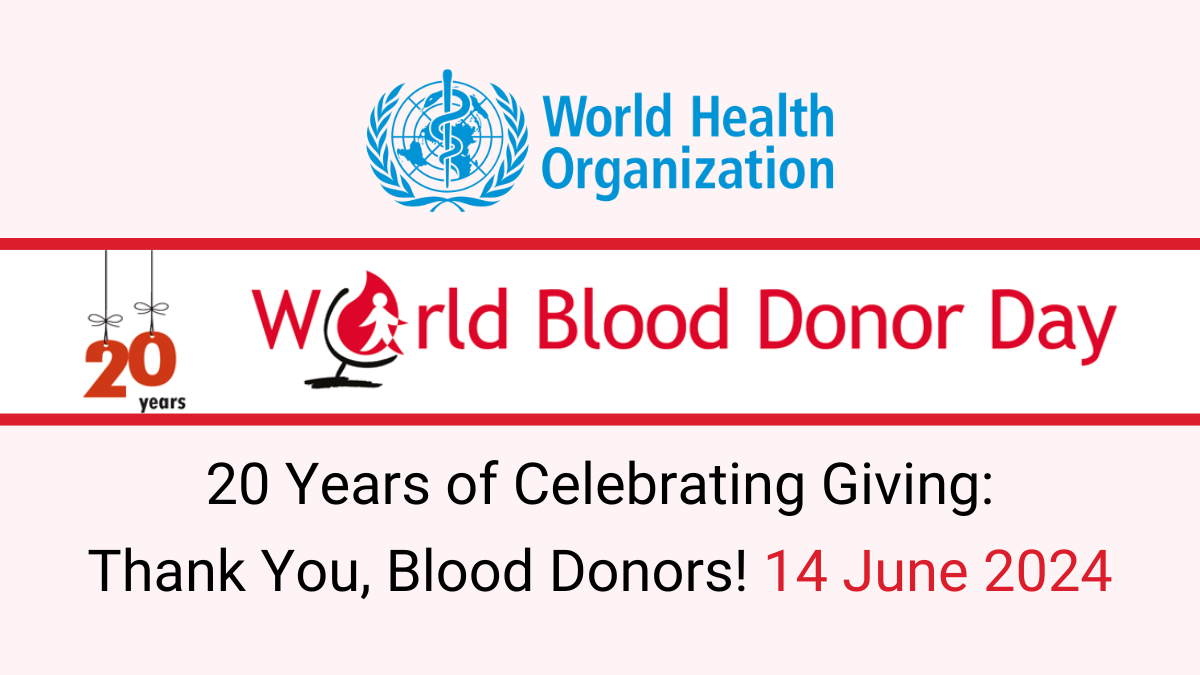 World Blood Donor Day 2024