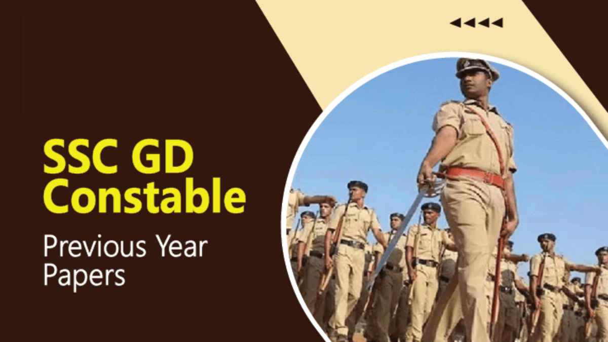 SSC GD Constable pyp