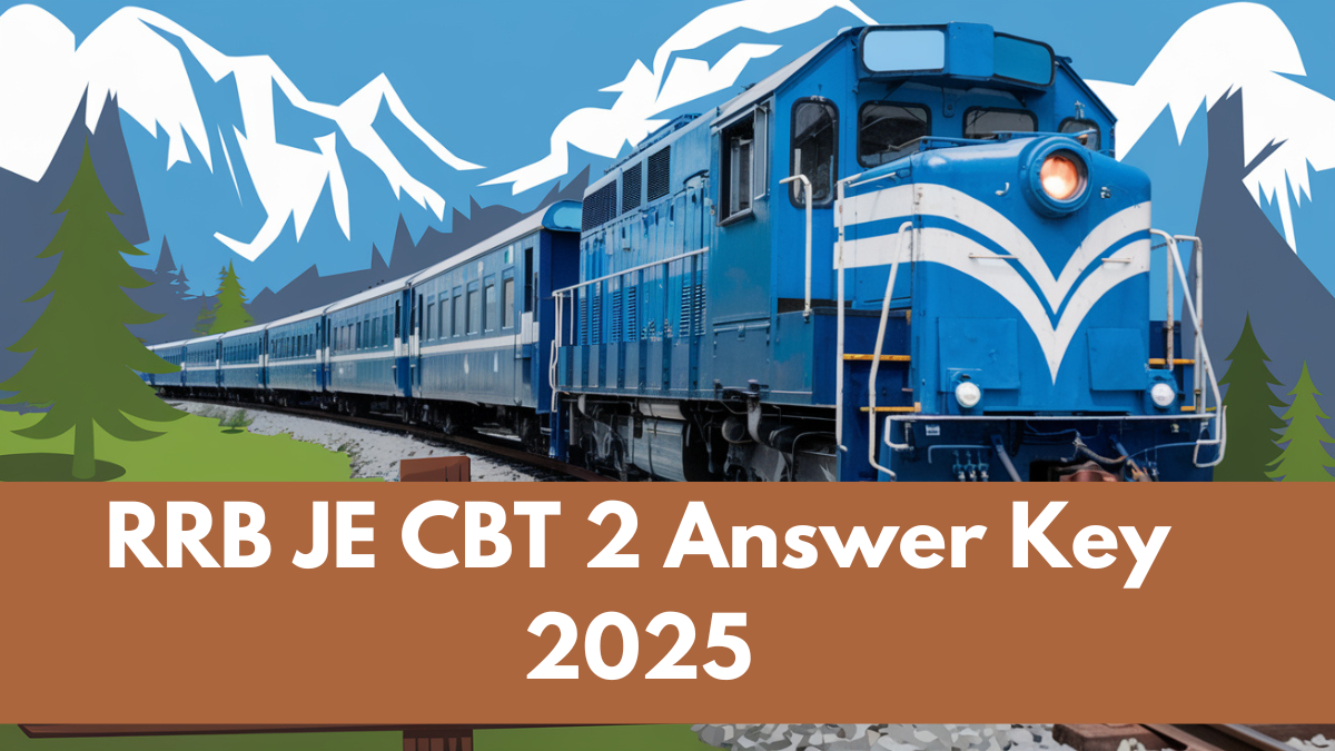 RRB JE CBT 2 Answer Key 2025