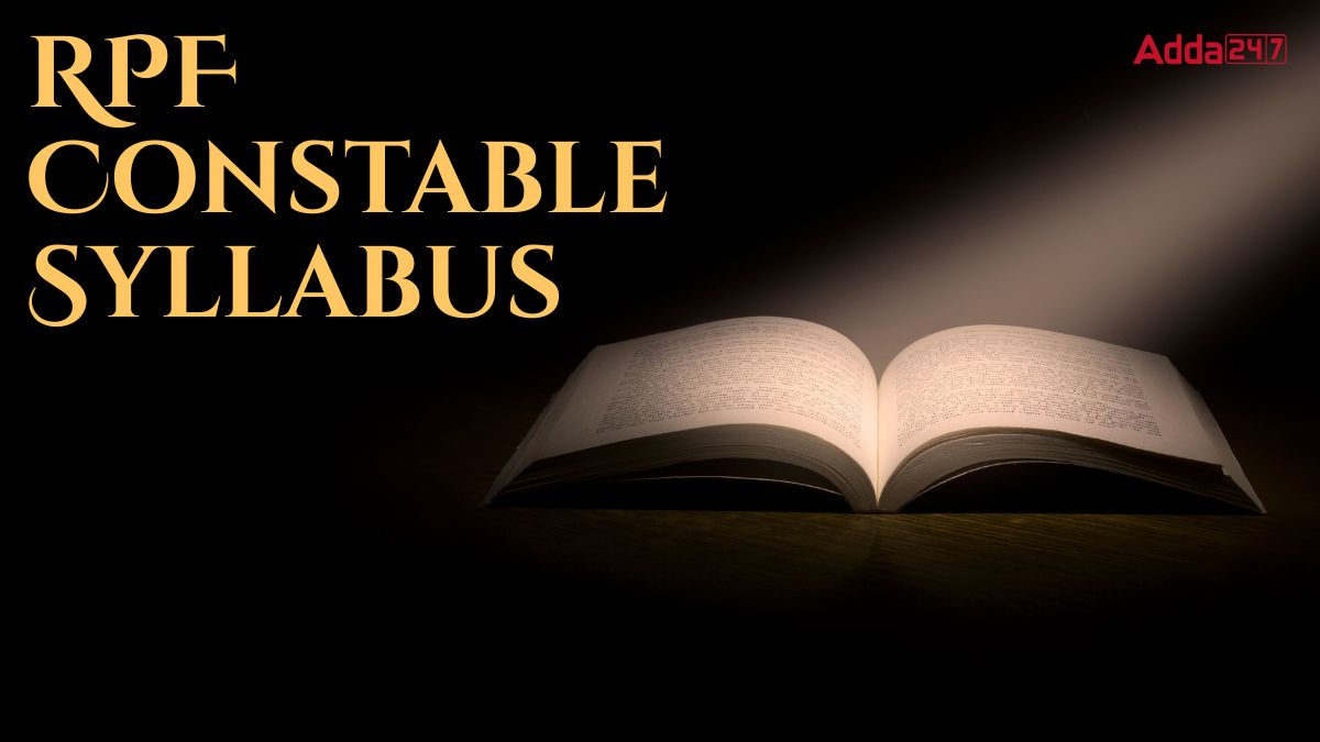 RPF Constable Syllabus