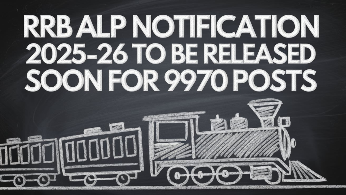 RRB ALP Notification 2025-26