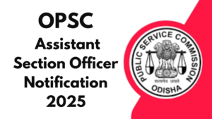 OPSC ASO Notification 2025