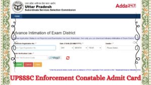 UPSSSC Enforcement Constable Admit Card 2025