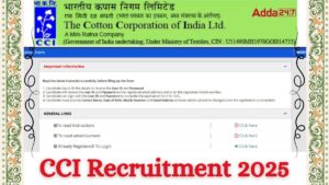 CCI Recruitment 2025