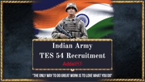 Indian Army TES 54 Recruitment