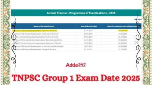 TNPSC Group 1 Exam Date 2025