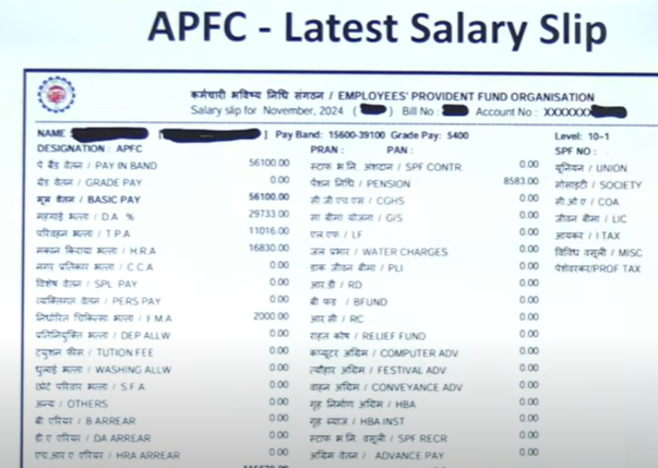 UPSC EPFO Salary 2025, Check Salary Structure and Allowances_3.1
