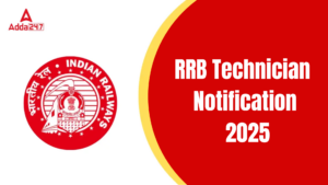 RRB Technician Notification 2025
